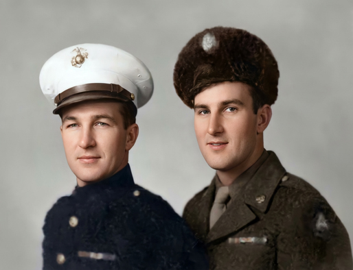 Story Of Teeter Brothers, Virgil With VFF 222 And Bob With Patton's Army.